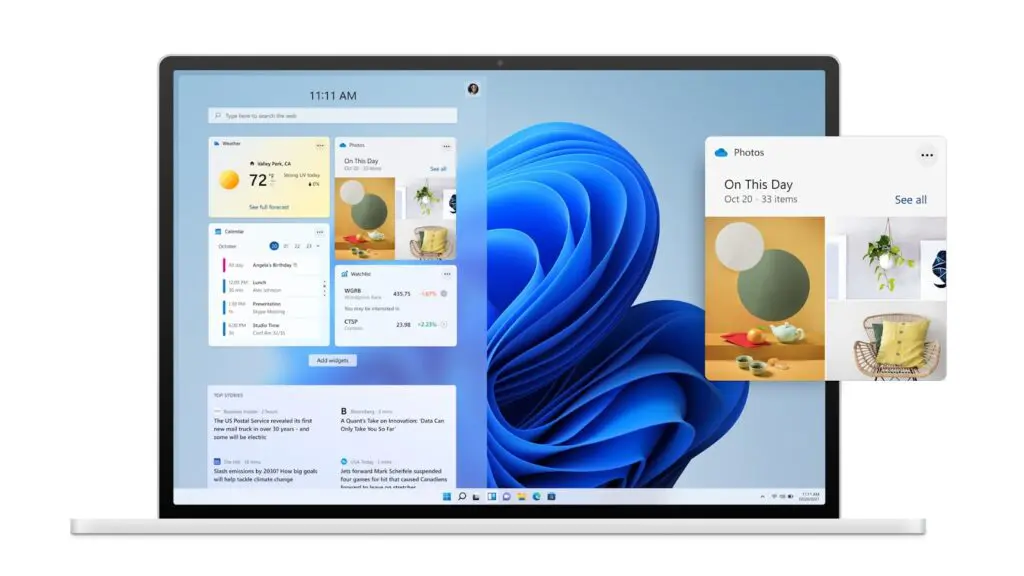 Windows 11 rediseño